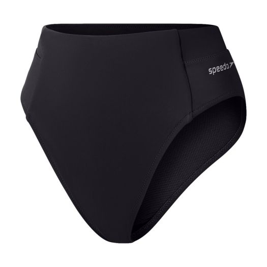 Women's Speedo Solid Hi Waist Swimsuit Bottom