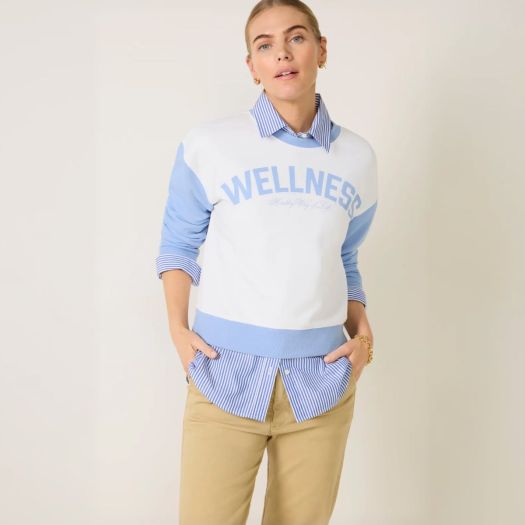 Women's EVEREVE Crew Neck Graphic Sweatshirt