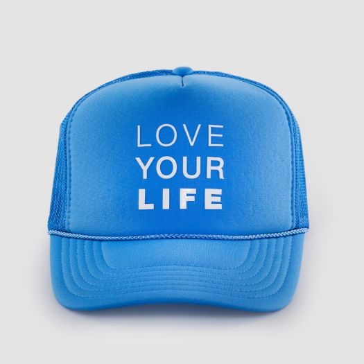 Life Time High Profile Mesh Back Foam Front Trucker Hat
