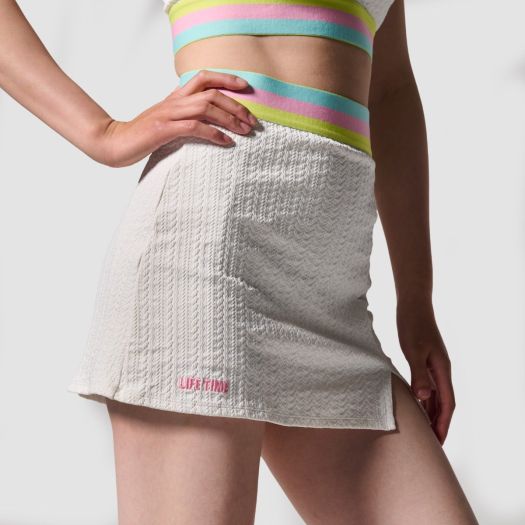 Women's Beach Riot Shore Skirt Rose Blush Cable 