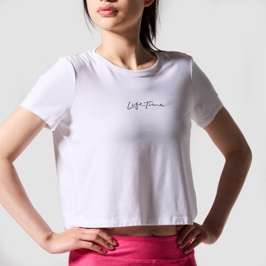 Women's Beyond Yoga Featherweight Supreme Cropped Tee