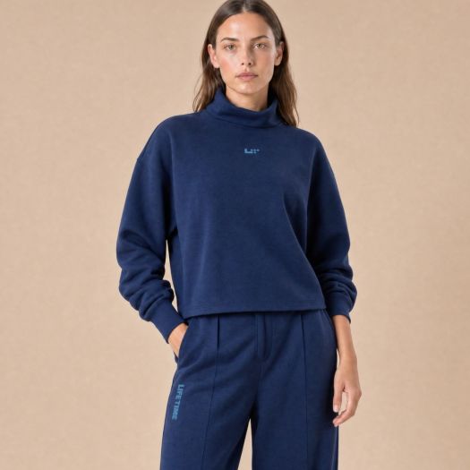 Women's Life Time Mock Neck