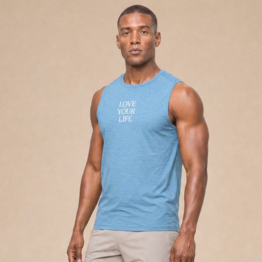Men's Ten Thousand Interval Muscle Tank