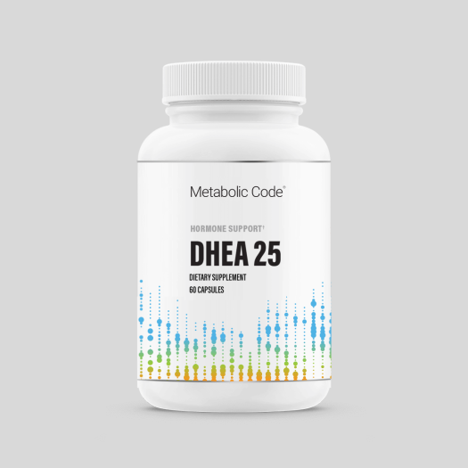Metabolic Code Micronized DHEA 25 mg