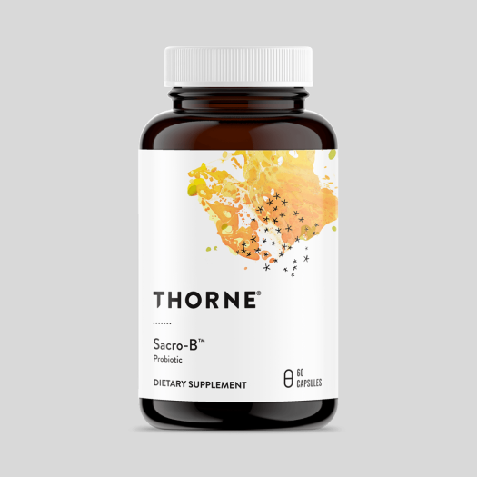 Thorne Sacro B probiotic dietary supplement 60 capsules