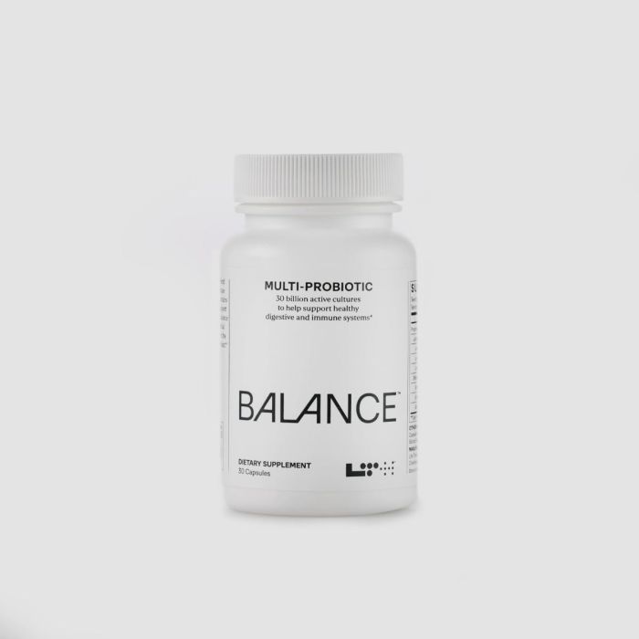 LTH Balance Multi Pro 30B Probiotic  container, 30 capsules