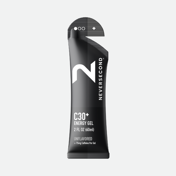 Neversecond C30+ Energy Gel 12-Unit Pack + Caffeine