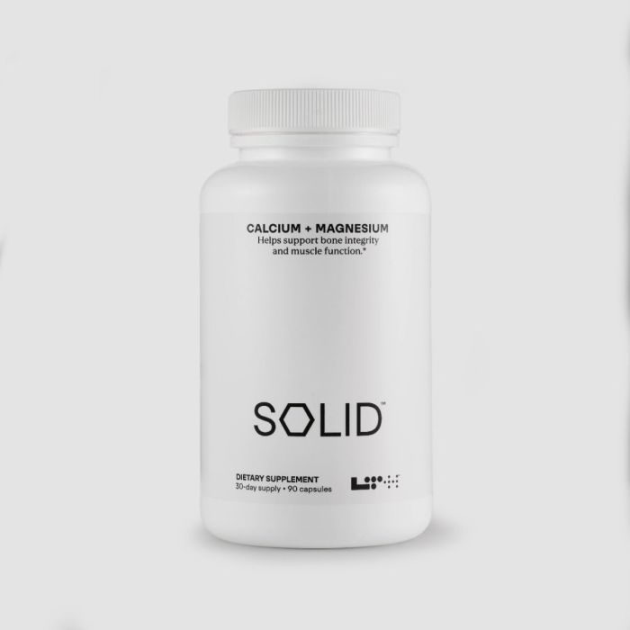 LTH Solid Calcium & Magnesium container, 90 capsules