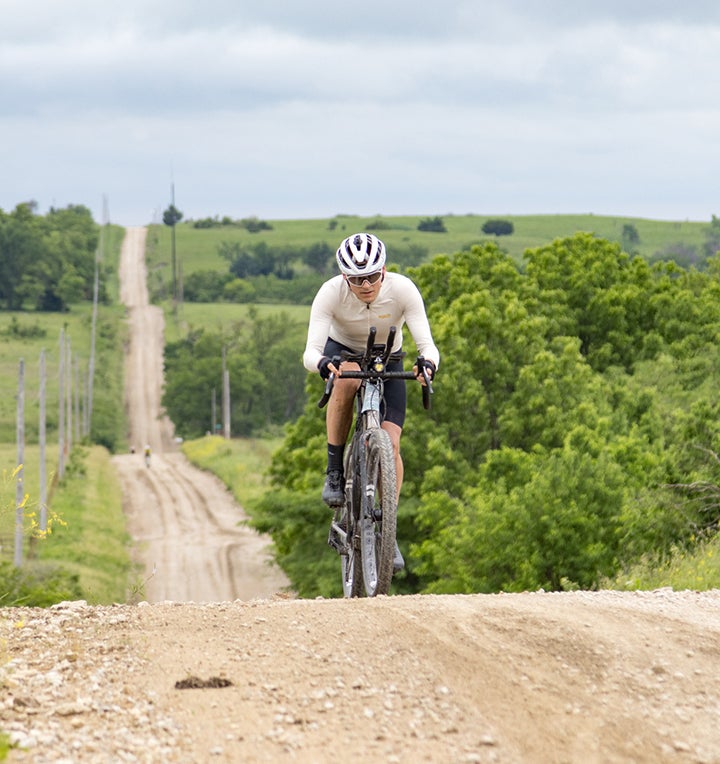 UNBOUND Gravel riders on the Flint Hills course